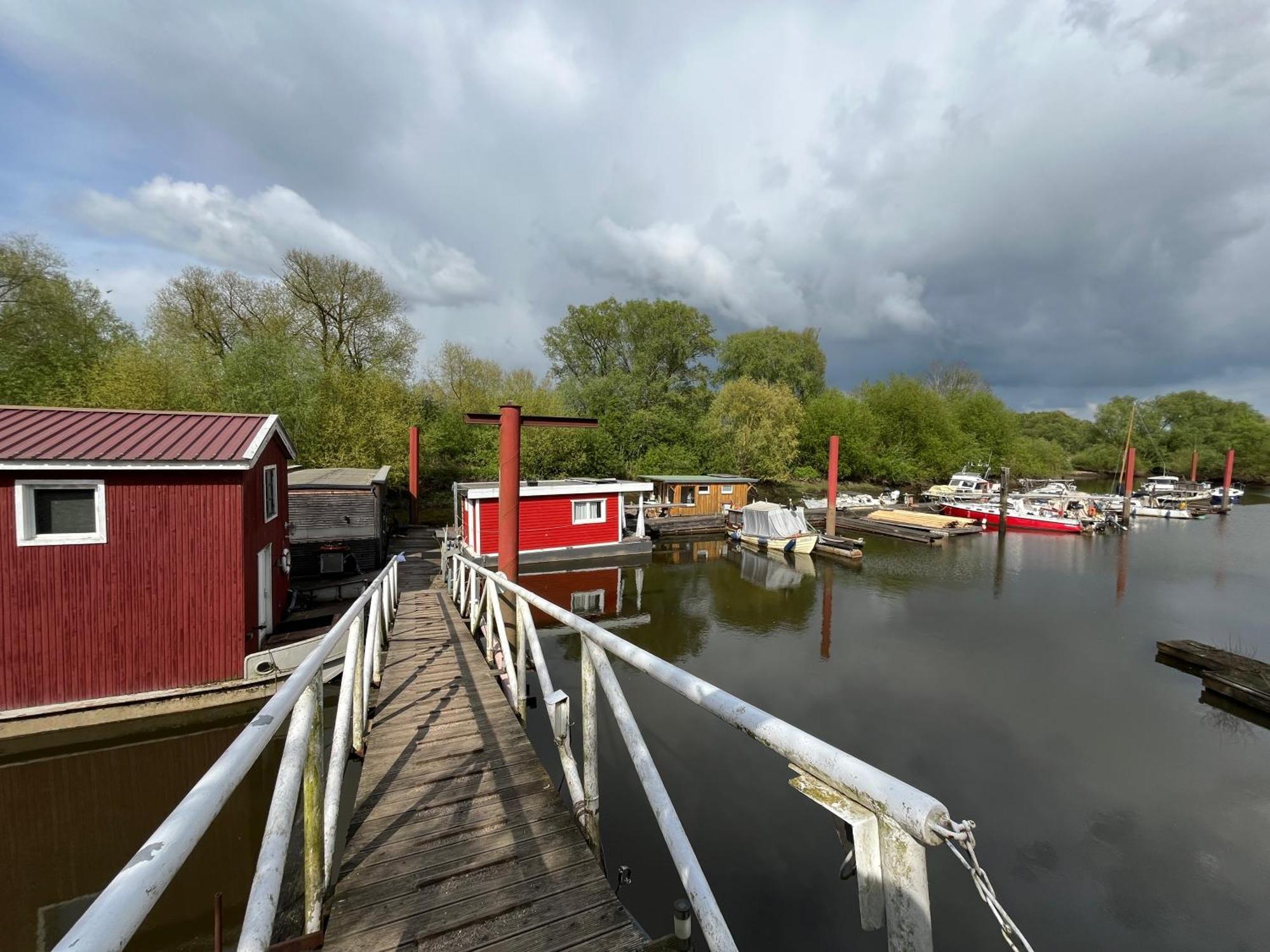 Вилла Hausboot Stoeckte Винзен Экстерьер фото